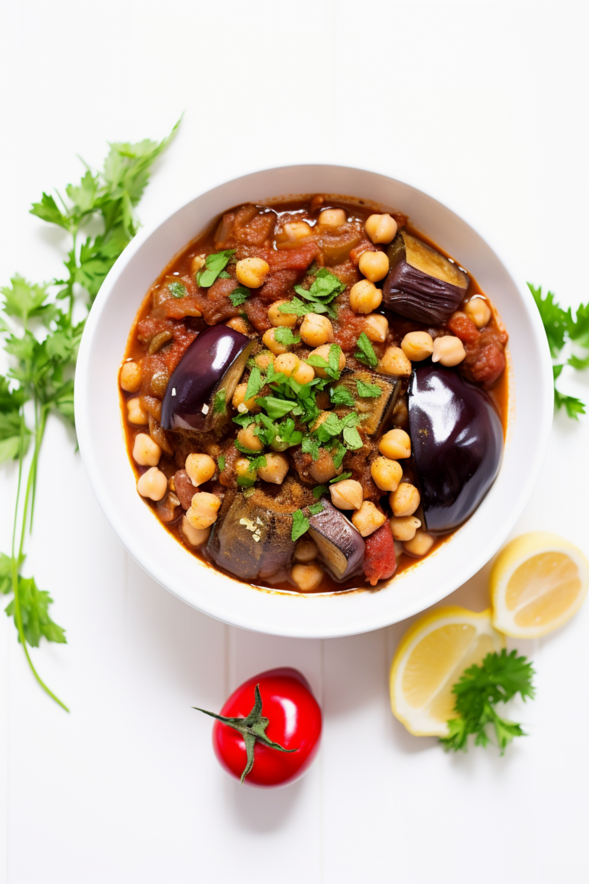 Turkish-Style Eggplant and Chickpea Stew (Patlıcan Güveç)_001
