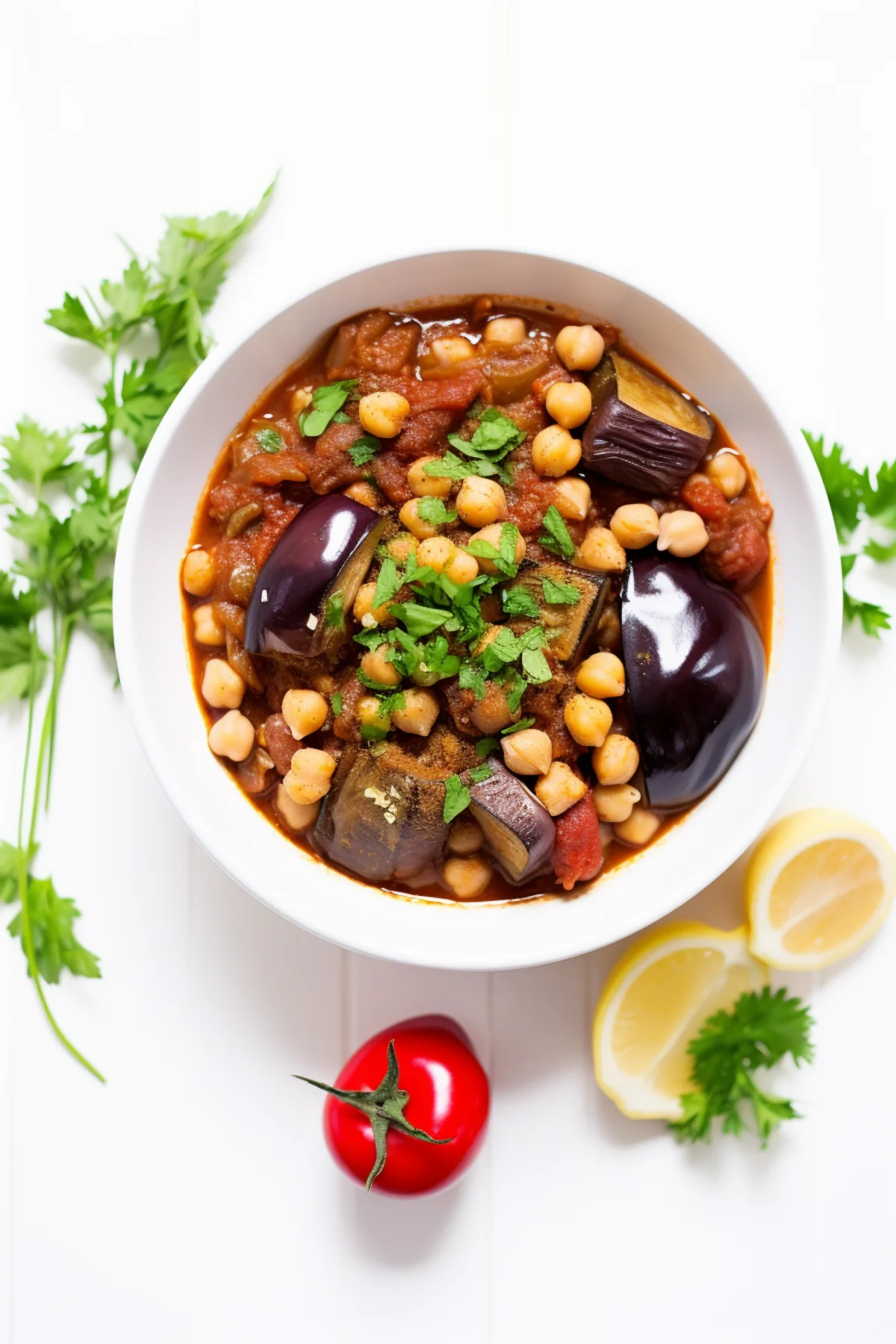 Turkish-Style Eggplant and Chickpea Stew (Patlıcan Güveç)_001