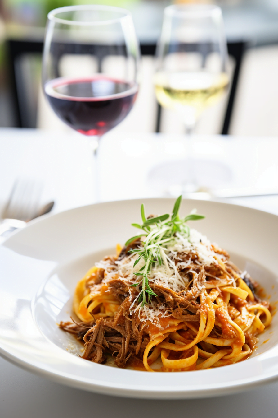 Venetian Duck Ragu with Bigoli Pasta