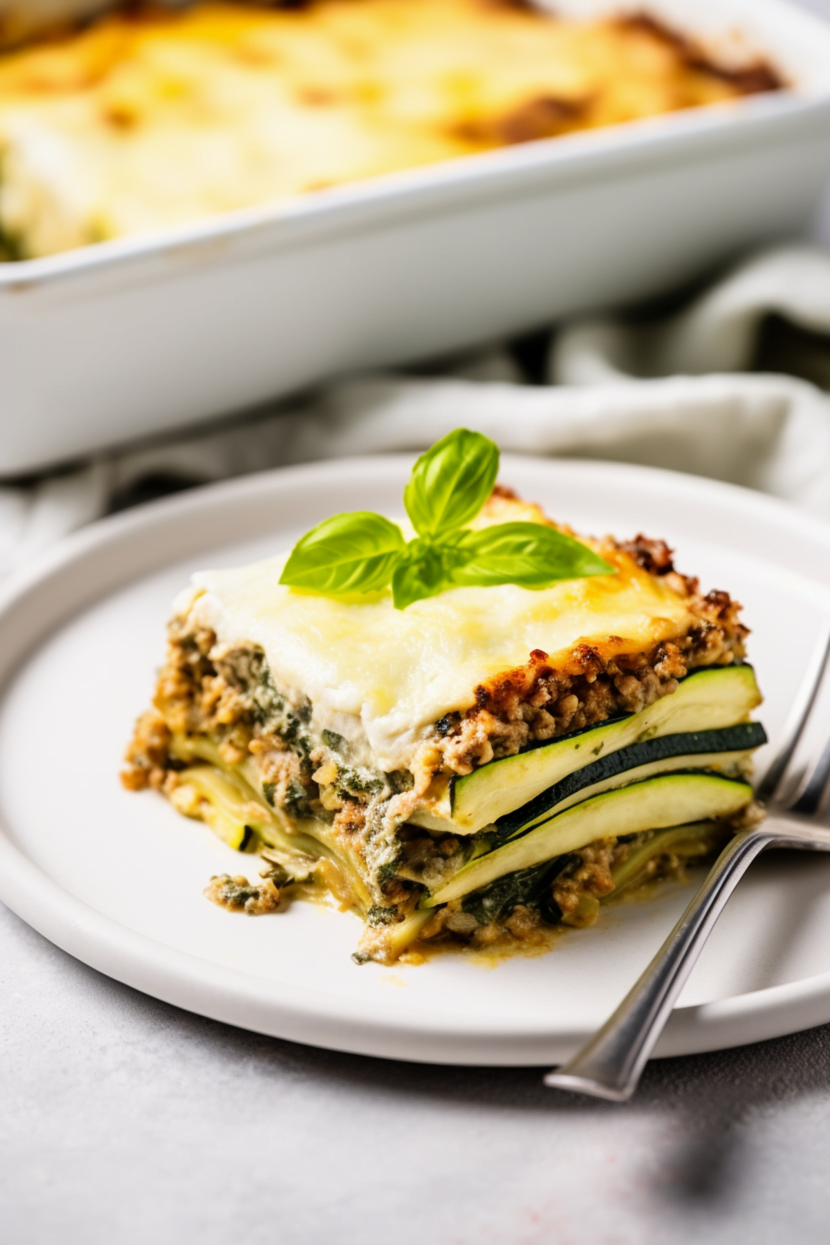 Zucchini Lasagna with Turkey and Pesto_001