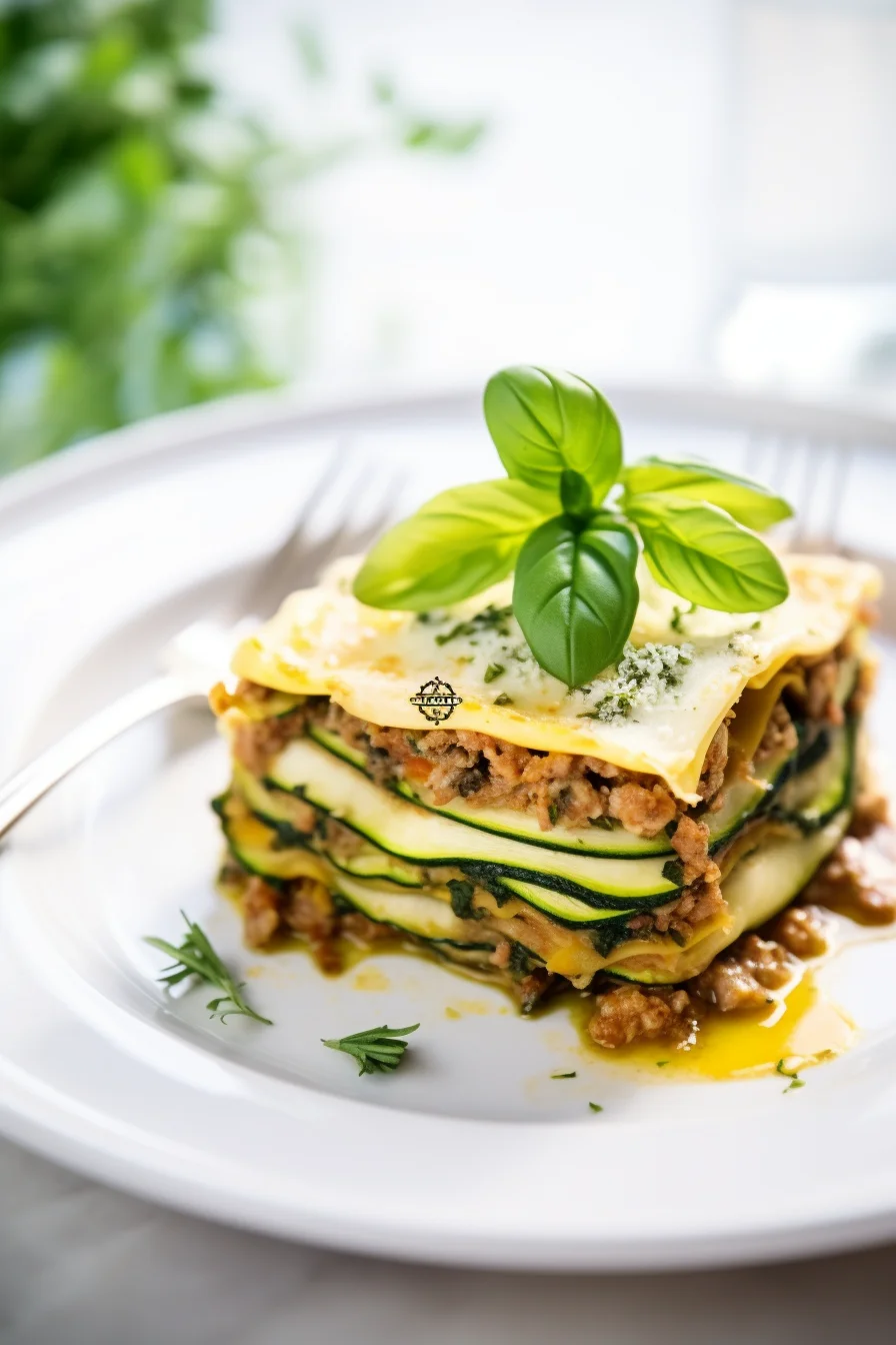 Layers of Zucchini Lasagna