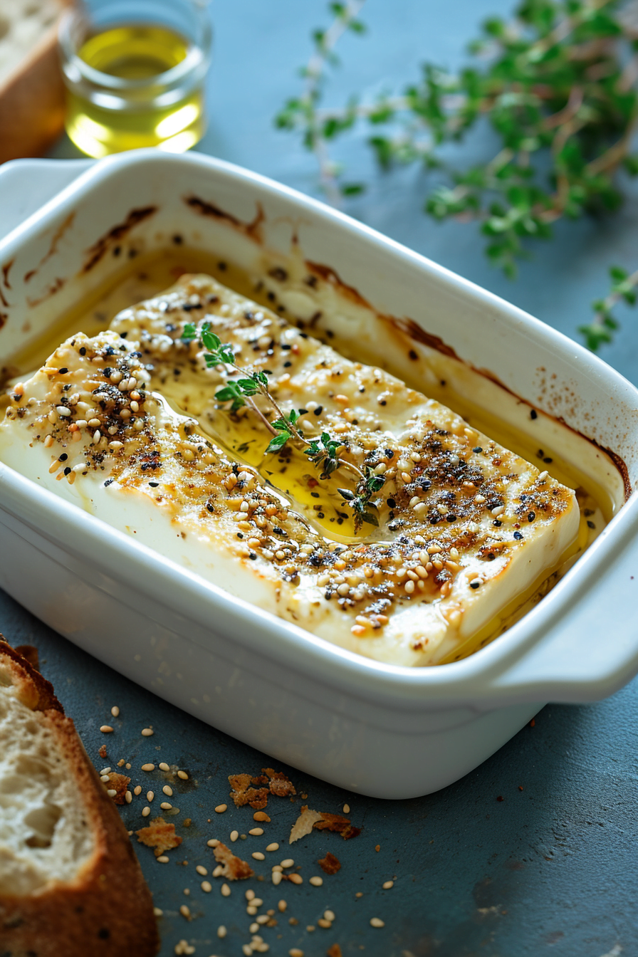 Baked Albanian Feta