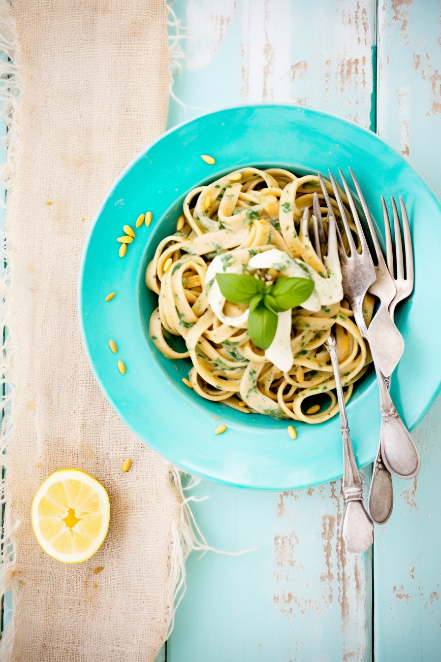 Artichoke and Lemon Pasta Cooking Process