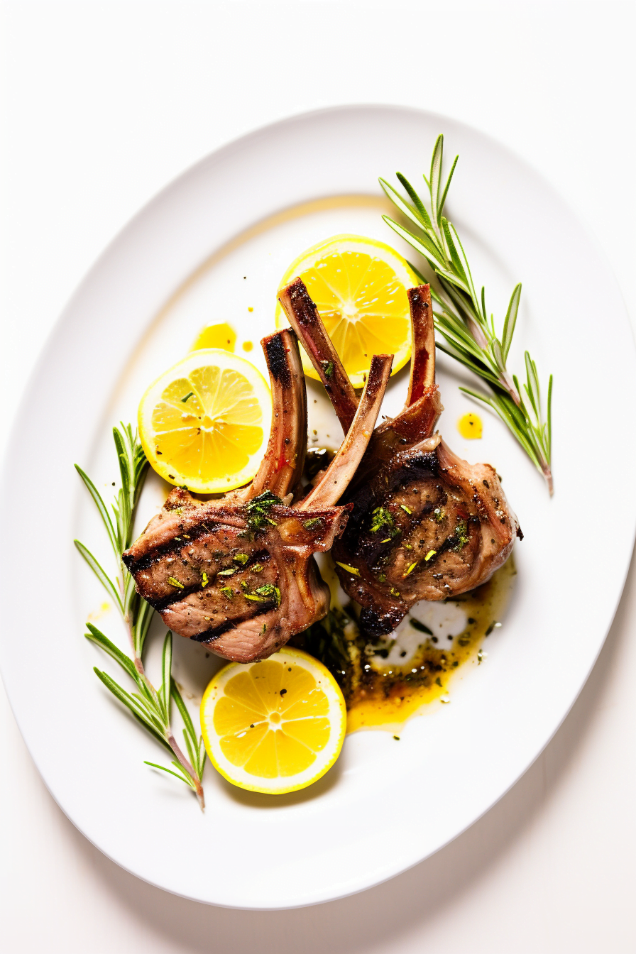 Grilled Corsican Lamb Chops