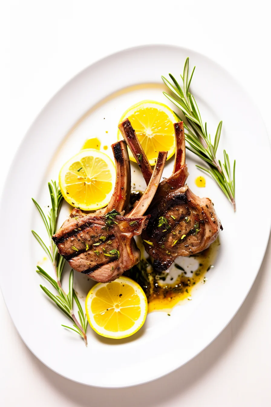 Grilled Corsican Lamb Chops