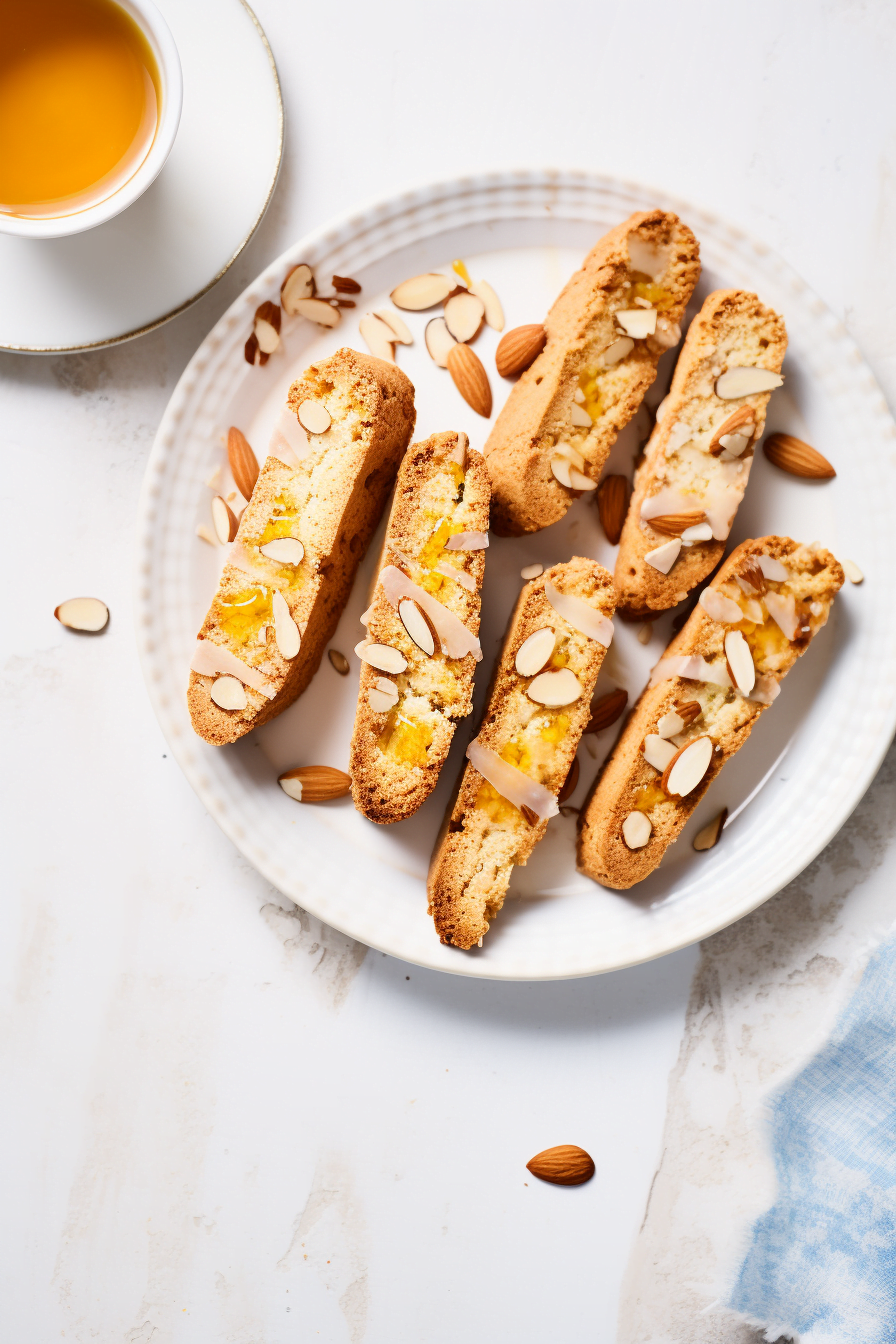 Corsican Biscotti on Cooling Rack