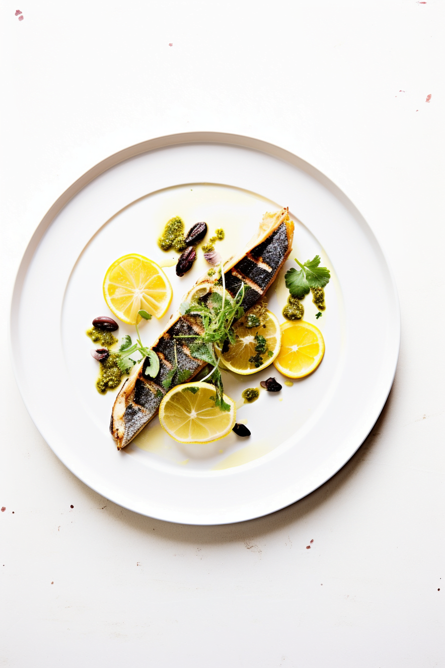Grilled Mackerel with Salsa Verde Cooking Mediterranean