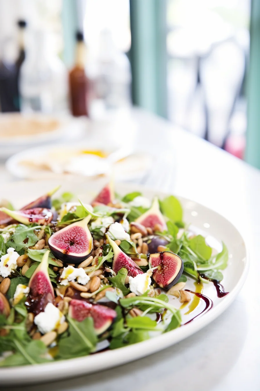 Izmir-Style Fig and Olive Salad Ready to Serve