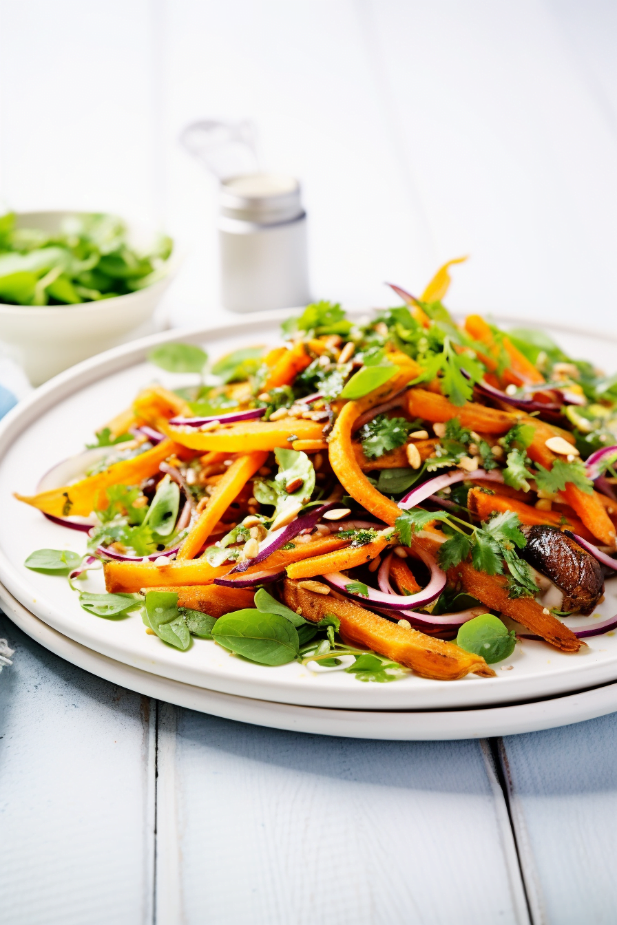 Tunisian Carrot and Orange Salad Ready to Serve