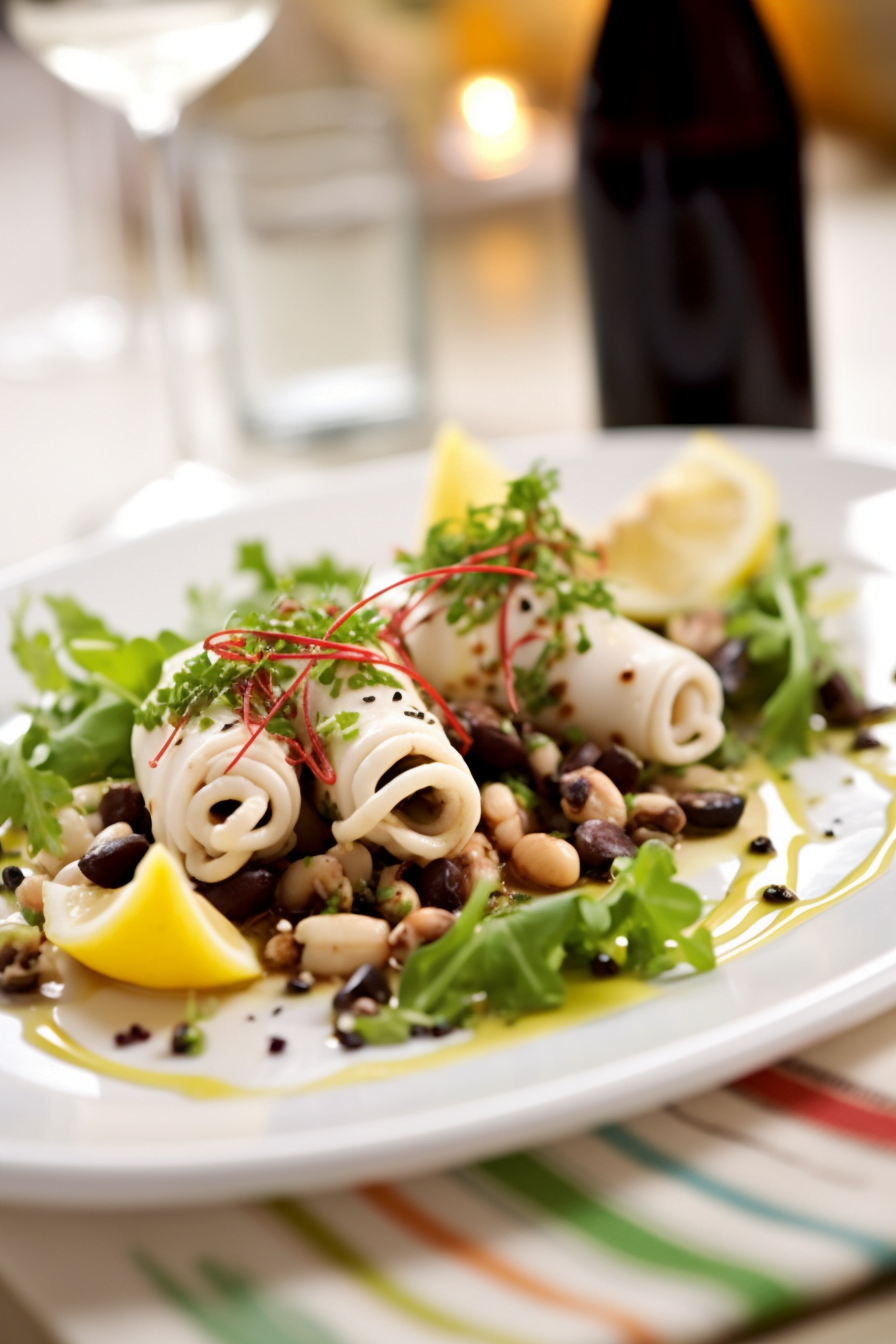 Aegean Stuffed Squid with Rice and Herbs (Kalamar Dolma)