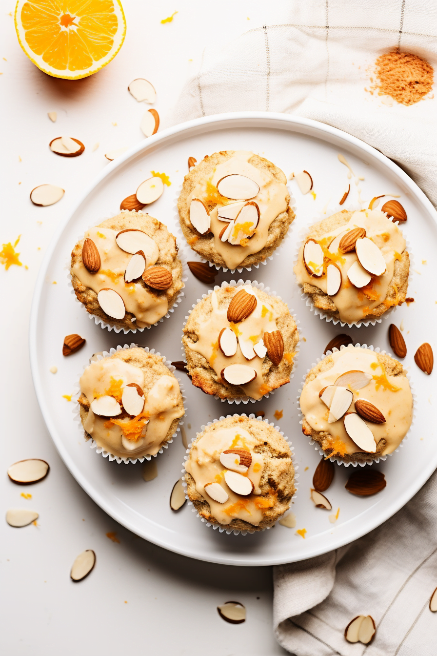 Almond and Orange Flourless Muffins