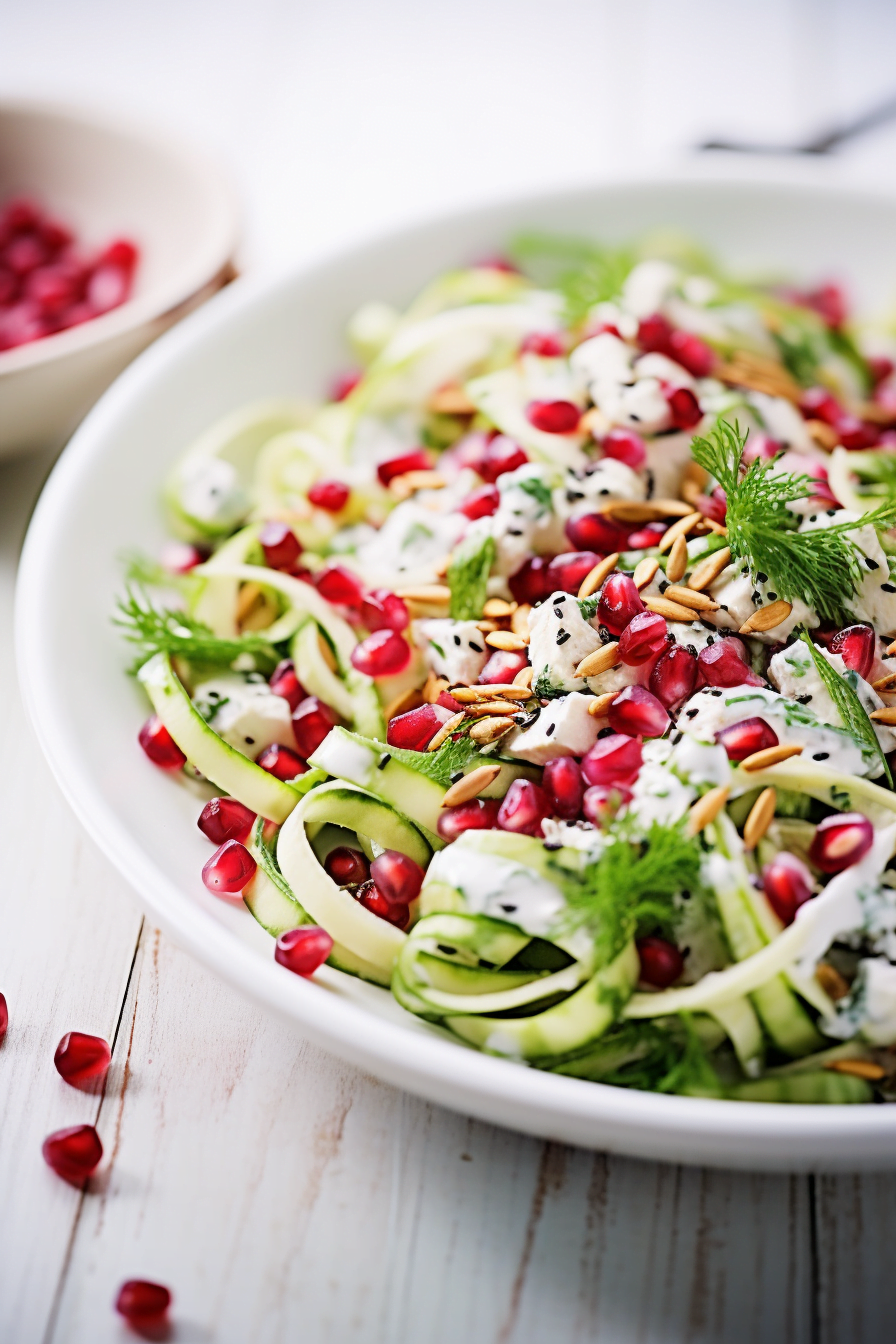Ingredients for Antalya Pomegranate and Walnut Salad