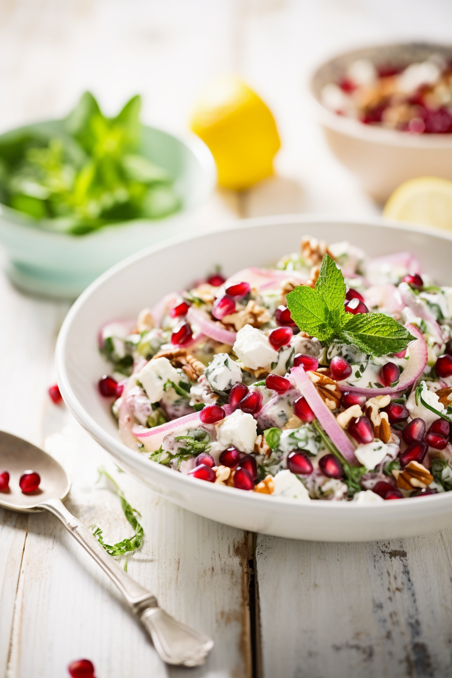 Antalya Pomegranate and Walnut Salad