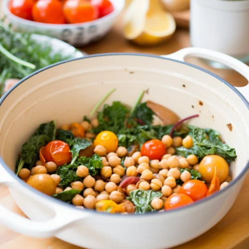 Apulian Chickpea and Vegetable Stew (Cicoria e Fagioli)_001