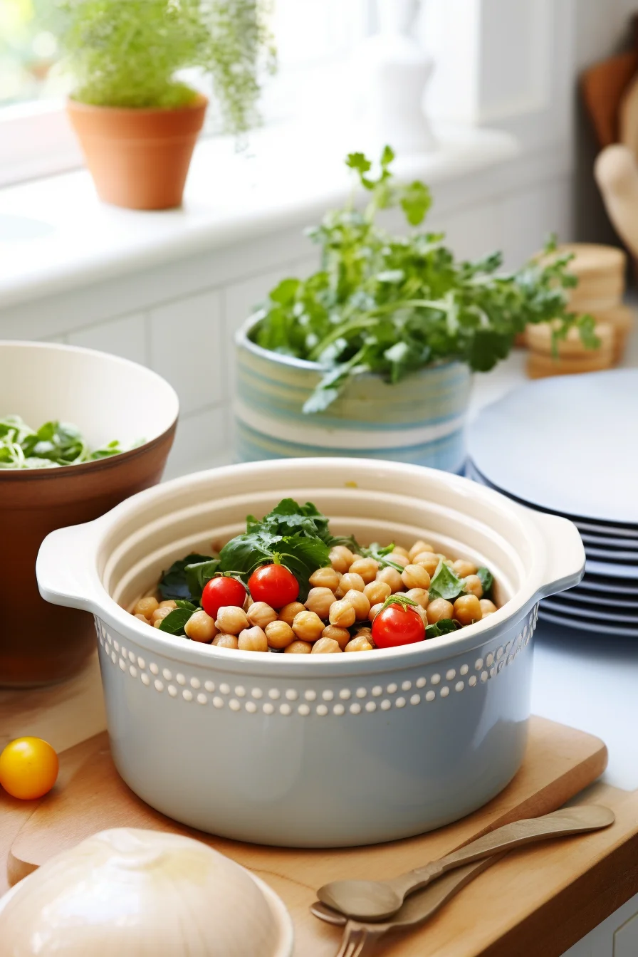 Apulian Chickpea and Vegetable Stew