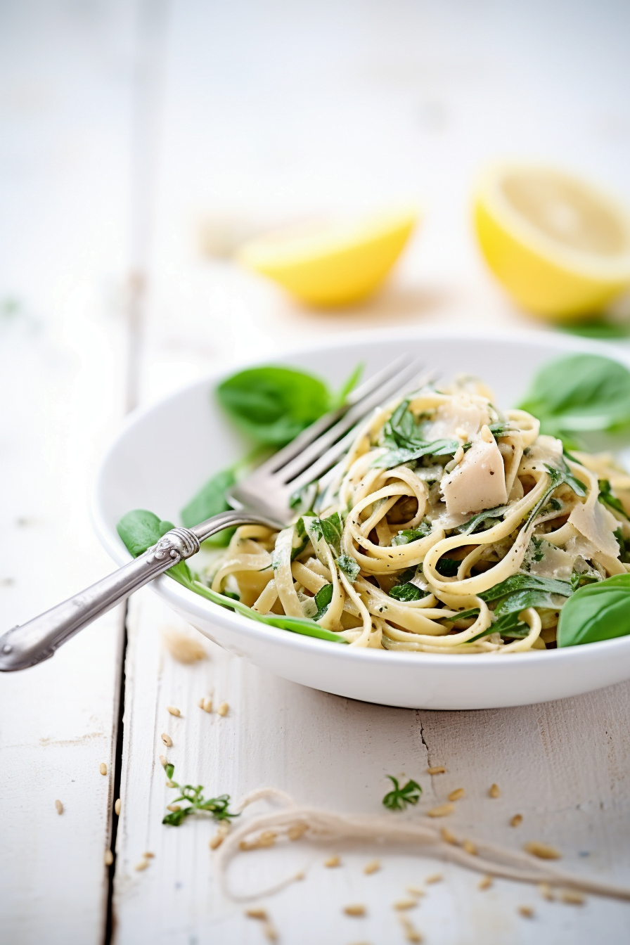 Ingredients for Artichoke and Lemon Pasta