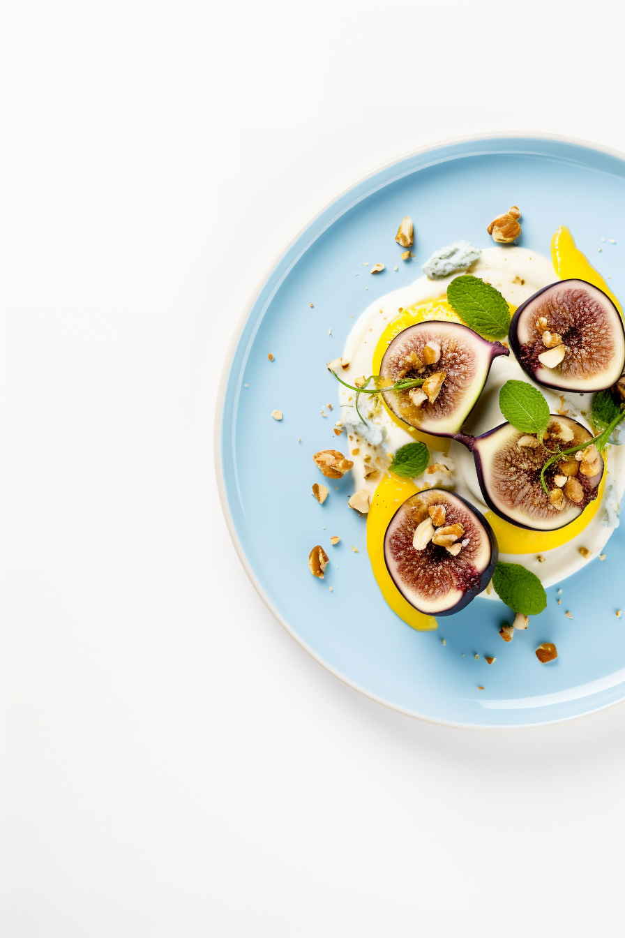 Baked Figs with Honey, Walnuts, and Ricotta