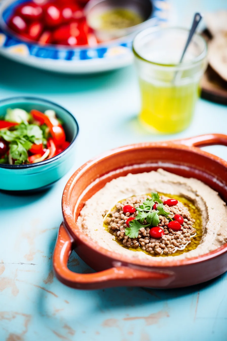 Ingredients for Cappadocia Walnut and Red Pepper Dip