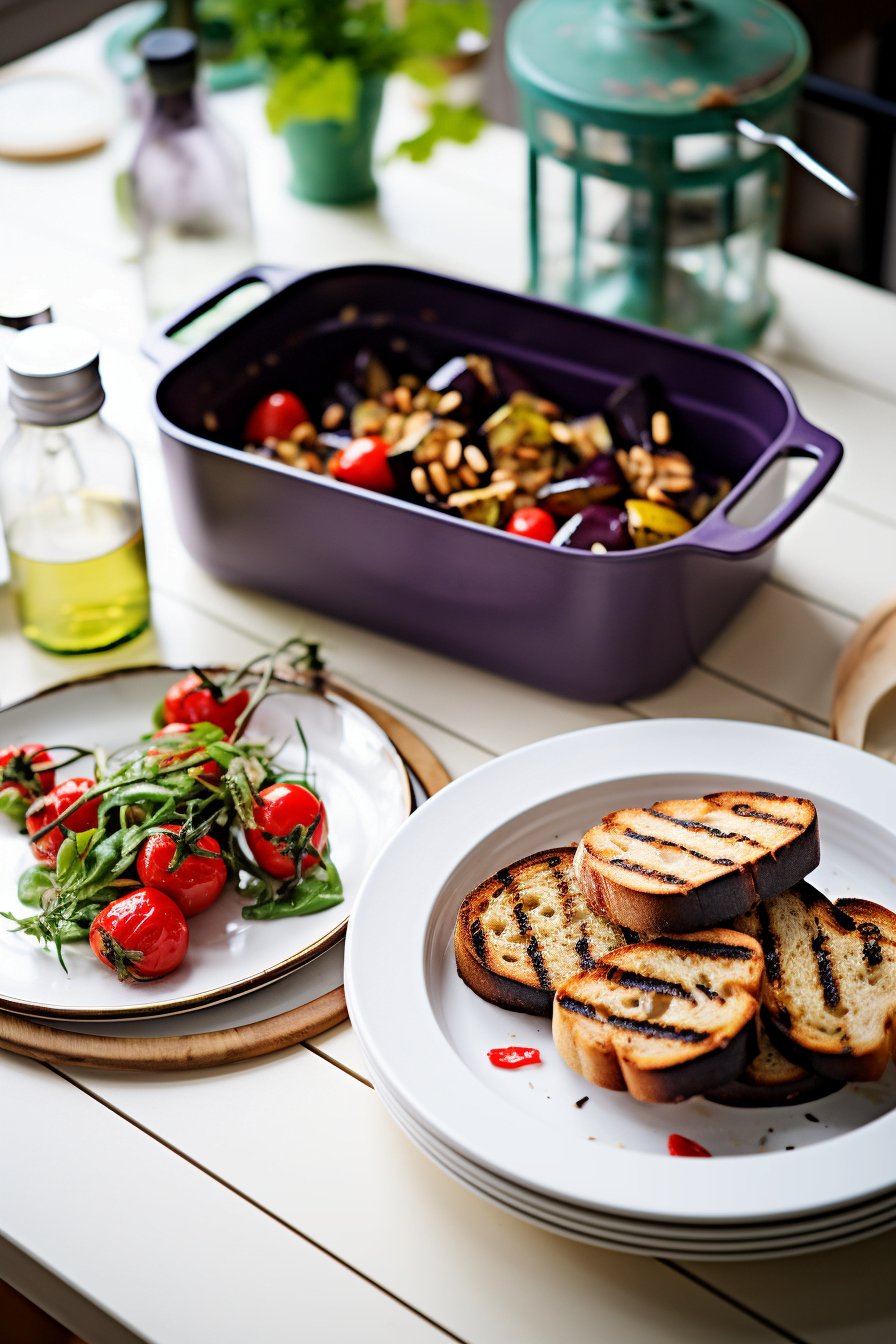 Catalan Grilled Vegetable and Bread Salad (Xatonada)