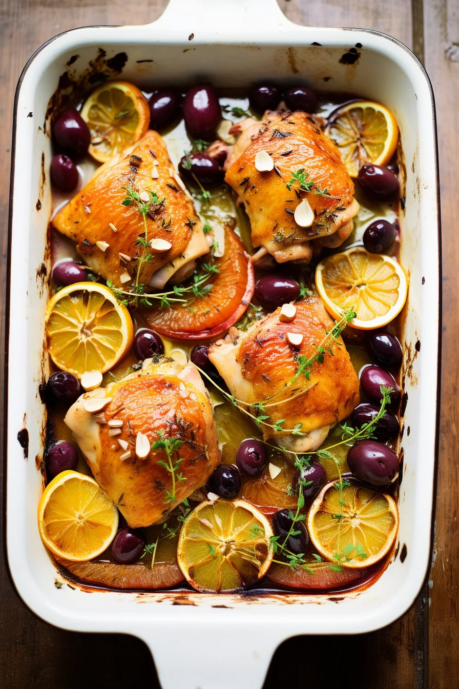 Preparation of Chicken and Fennel Bake