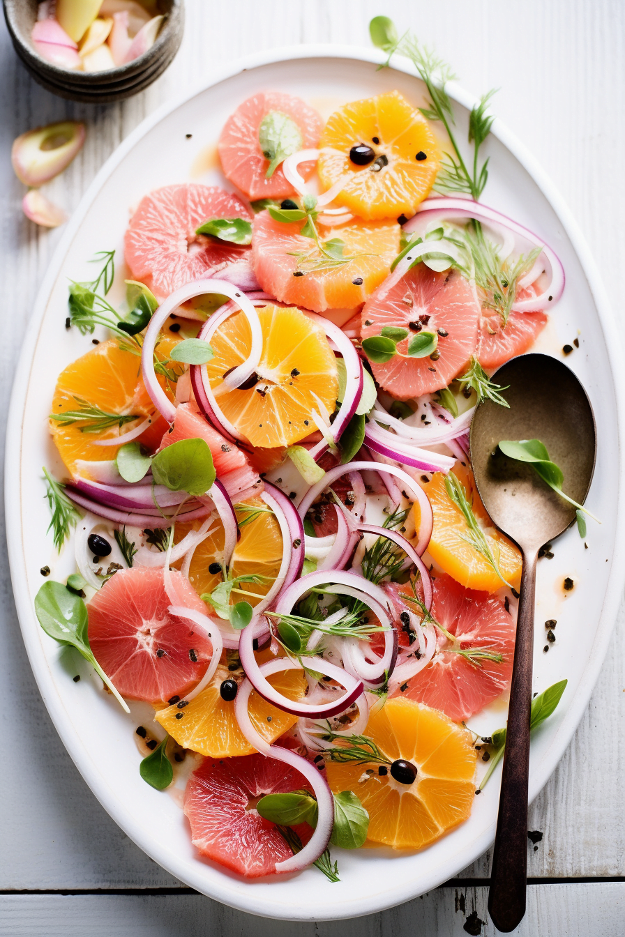 Corsican Citrus and Olive Salad