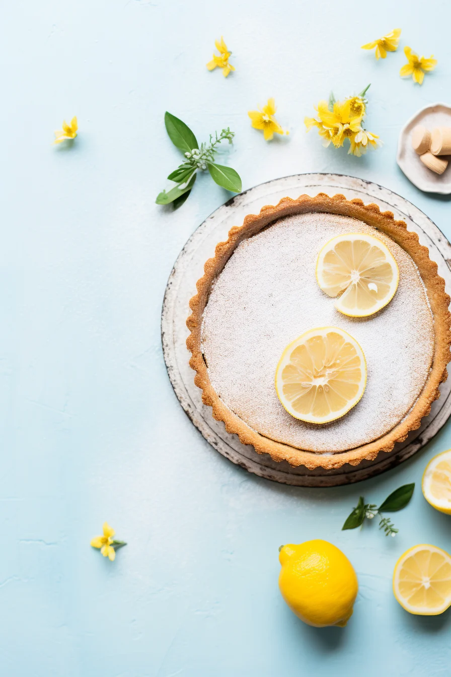 Corsican Fiadone Lemon Ricotta Cheesecake