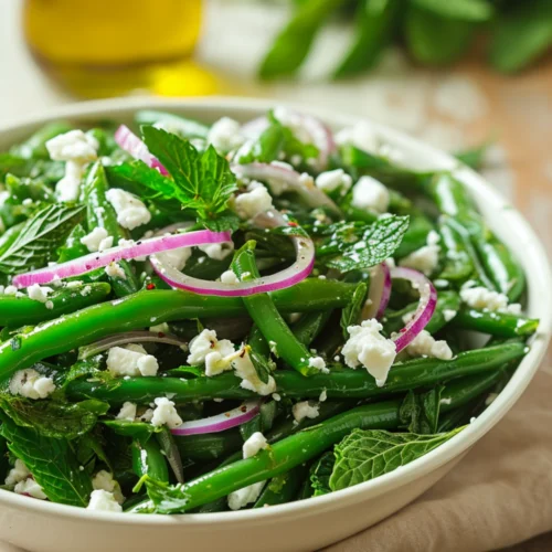 Corsican Green Bean and Mint Salad_001