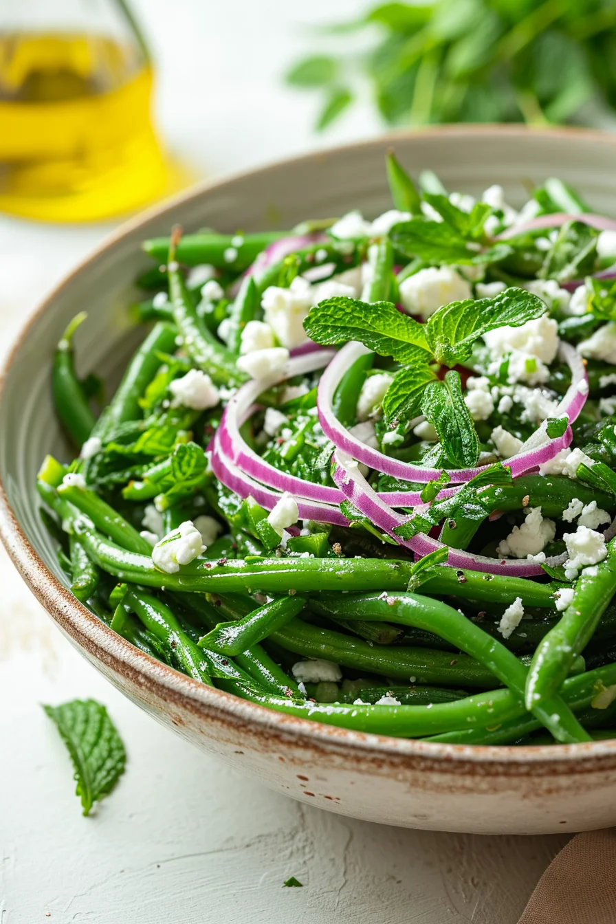 Corsican Green Bean and Mint Salad
