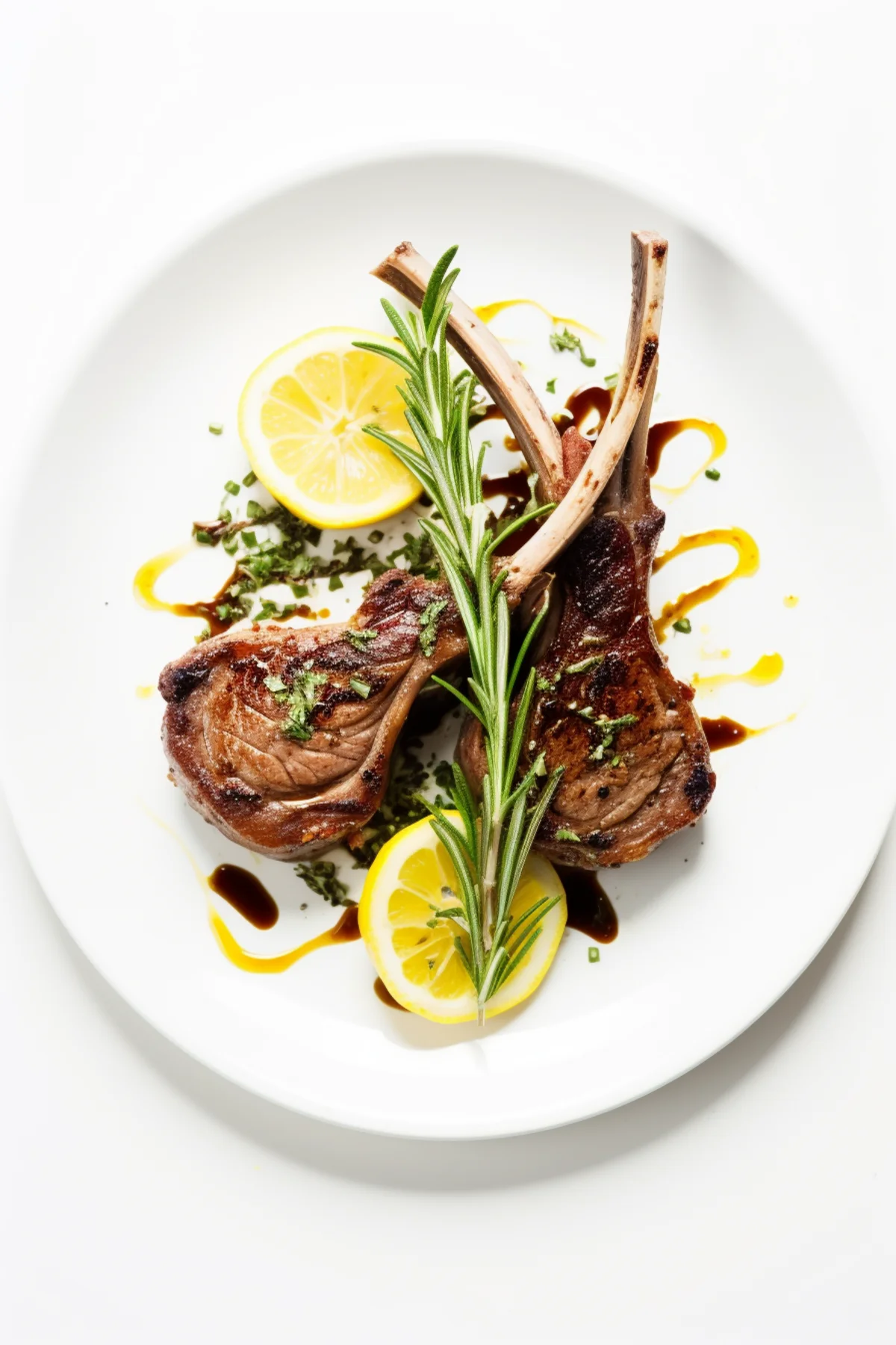 Corsican Grilled Lamb Chops with Rosemary_001