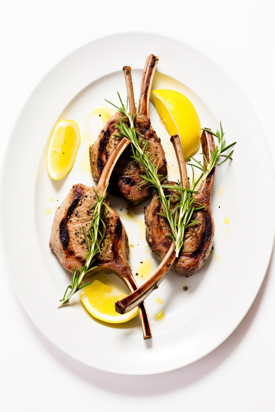 Corsican Grilled Lamb Chops with Rosemary