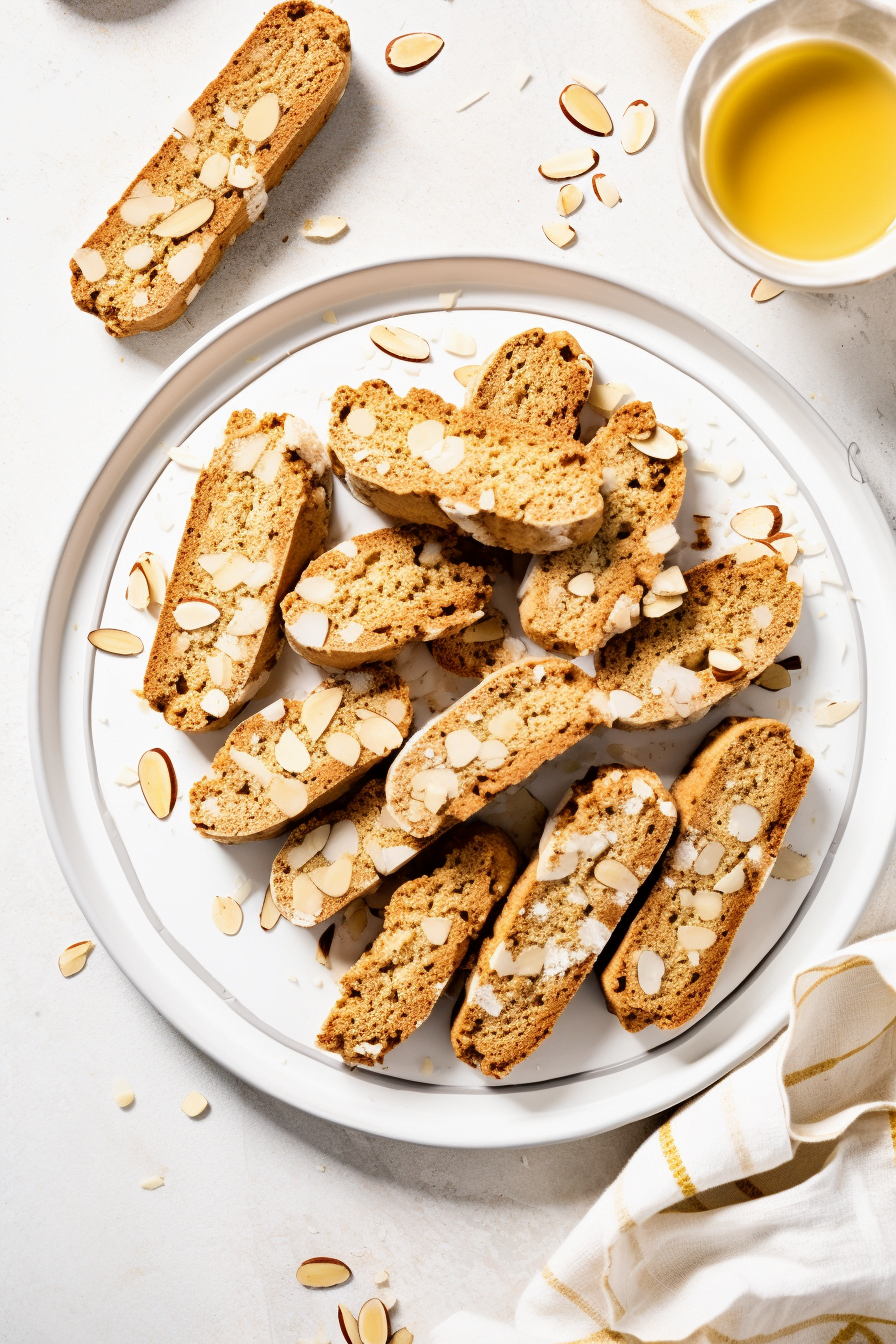 Corsican Honey and Almond Biscotti