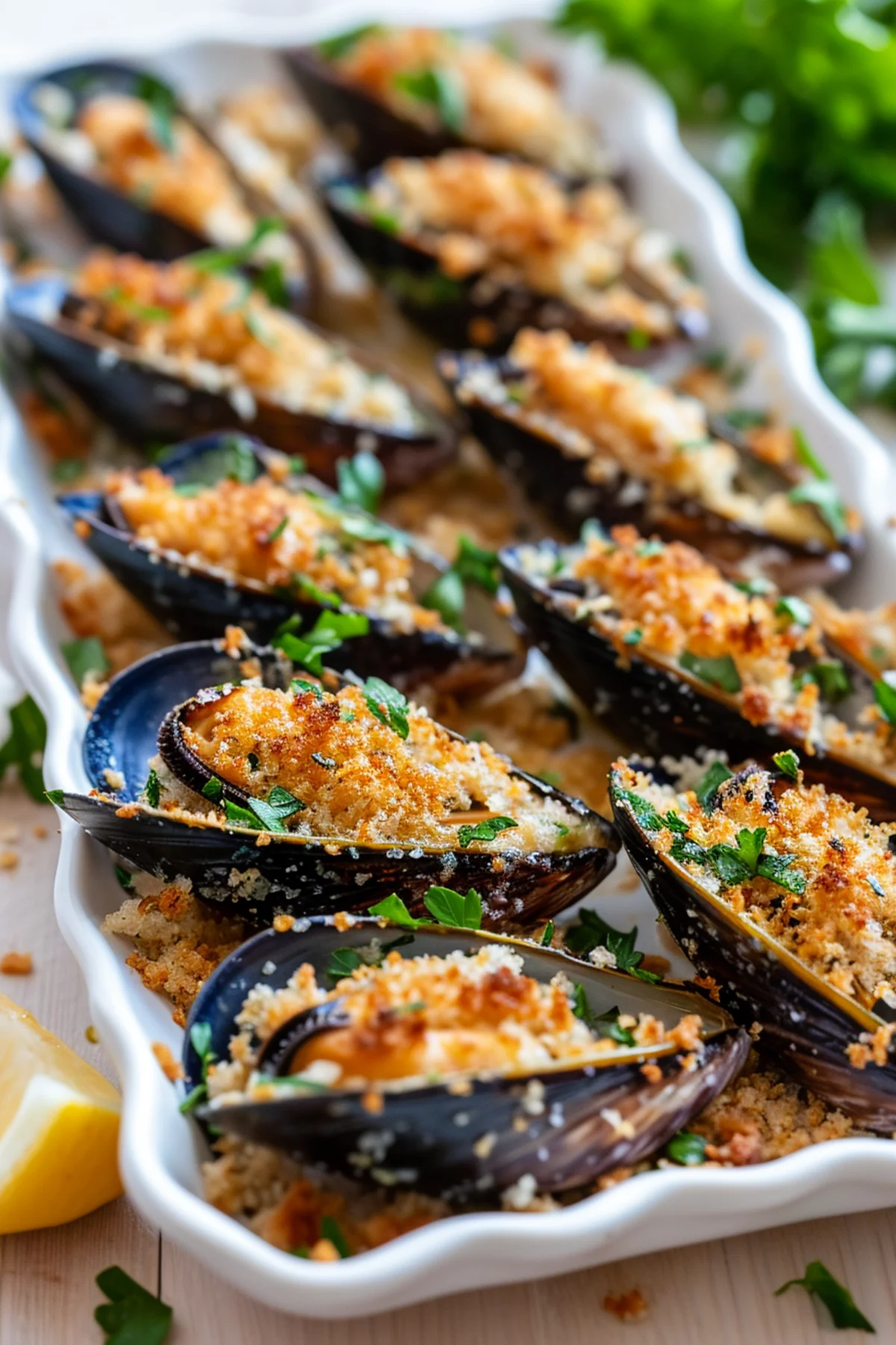 Corsican Stuffed Mussels (Moules Farcies)_001