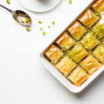 Cypriot Baklava with Honey and Pistachios_001