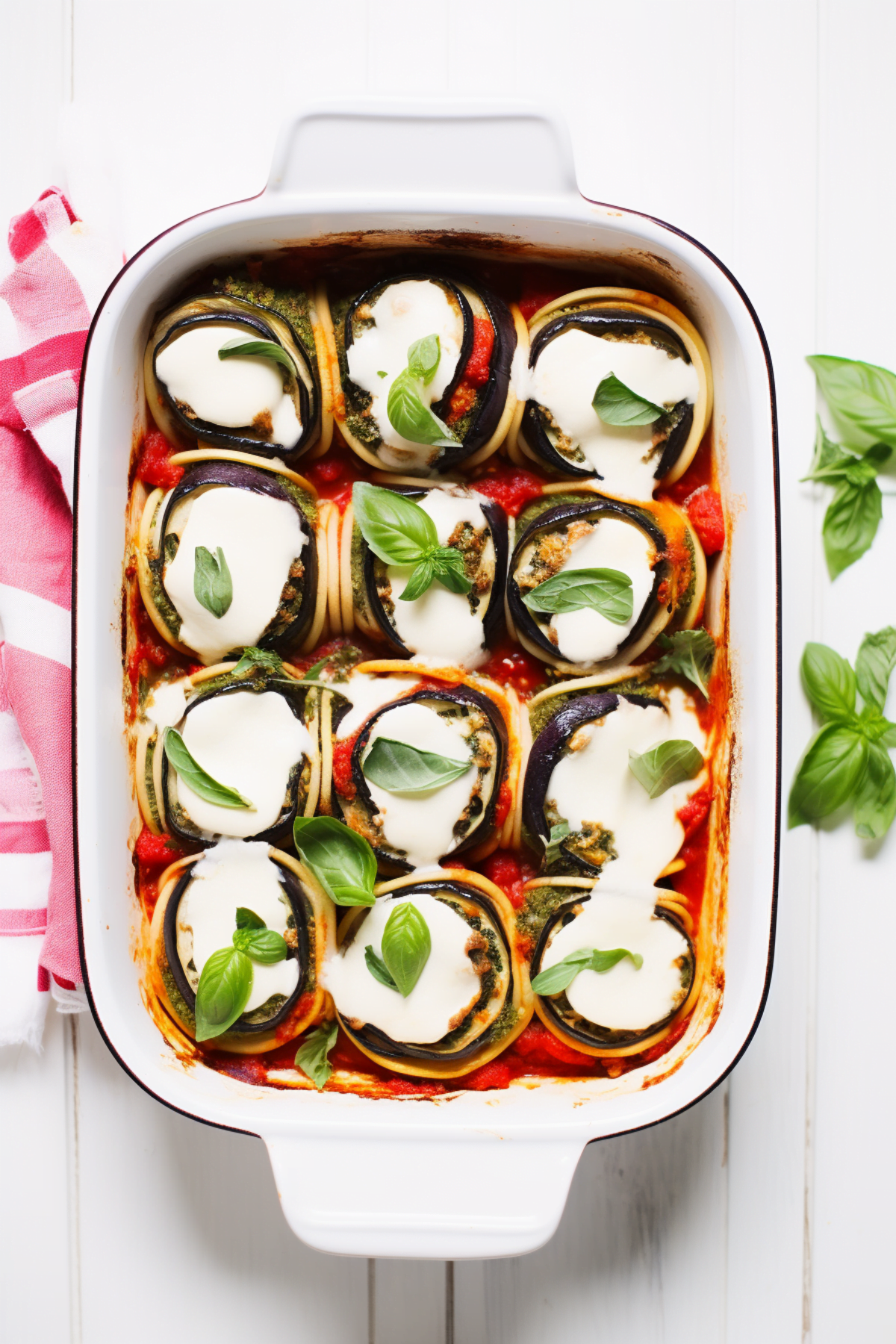 Eggplant Rollatini filled with Spinach and Ricotta_001