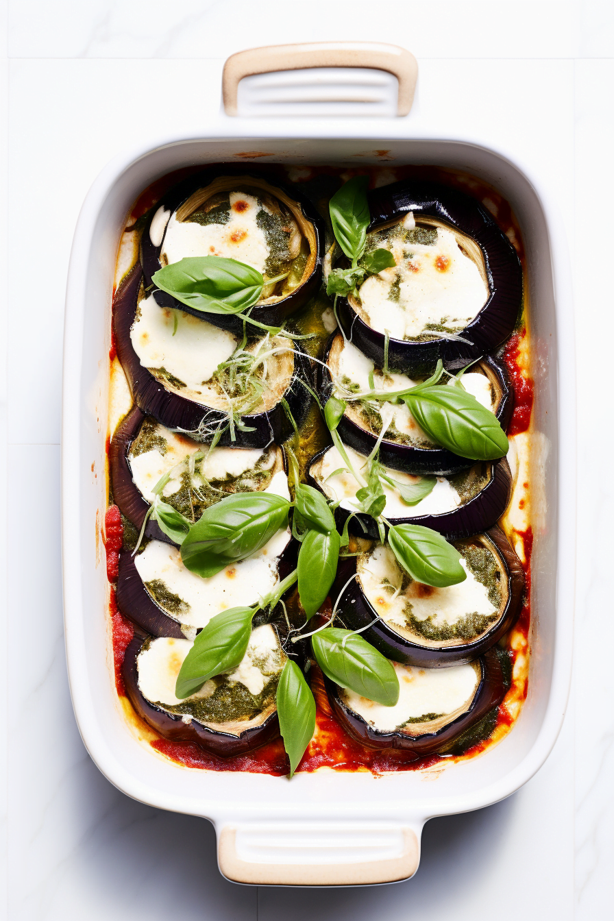Preparation of Eggplant Rollatini