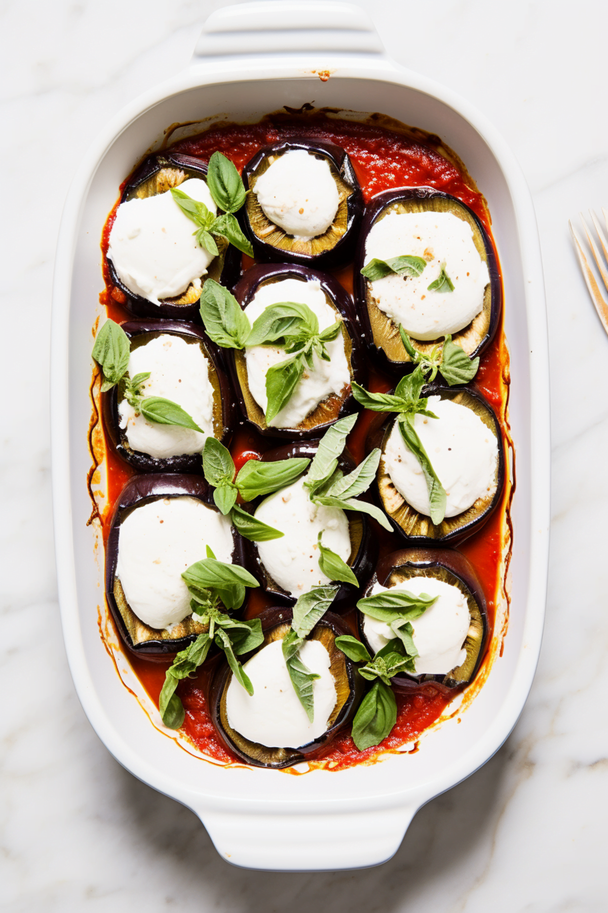 Eggplant Rollatini with Ricotta and Spinach Cooking Mediterranean