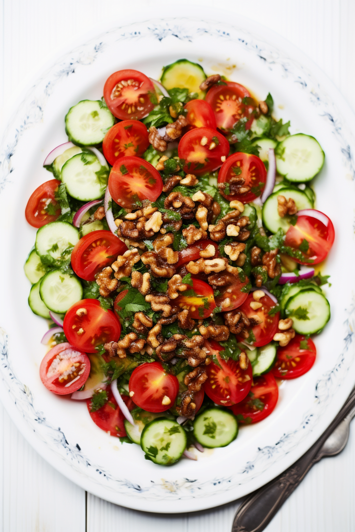 Gaziantep-Style Spicy Tomato and Walnut Salad (Gavurdağı Salatası)_001