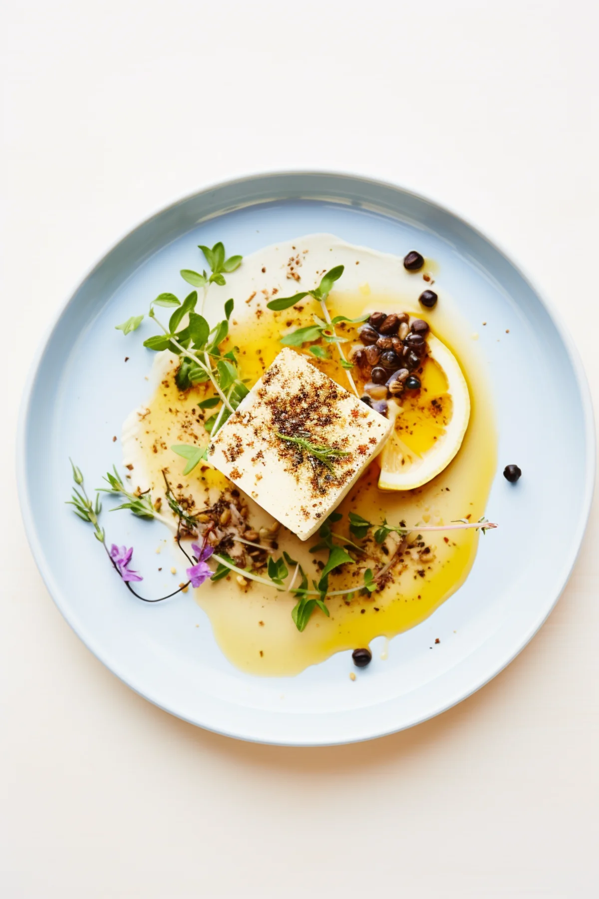 Greek Baked Feta with Honey and Thyme_001