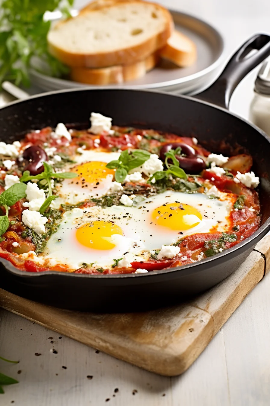 Ingredients for Greek-Style Shakshuka