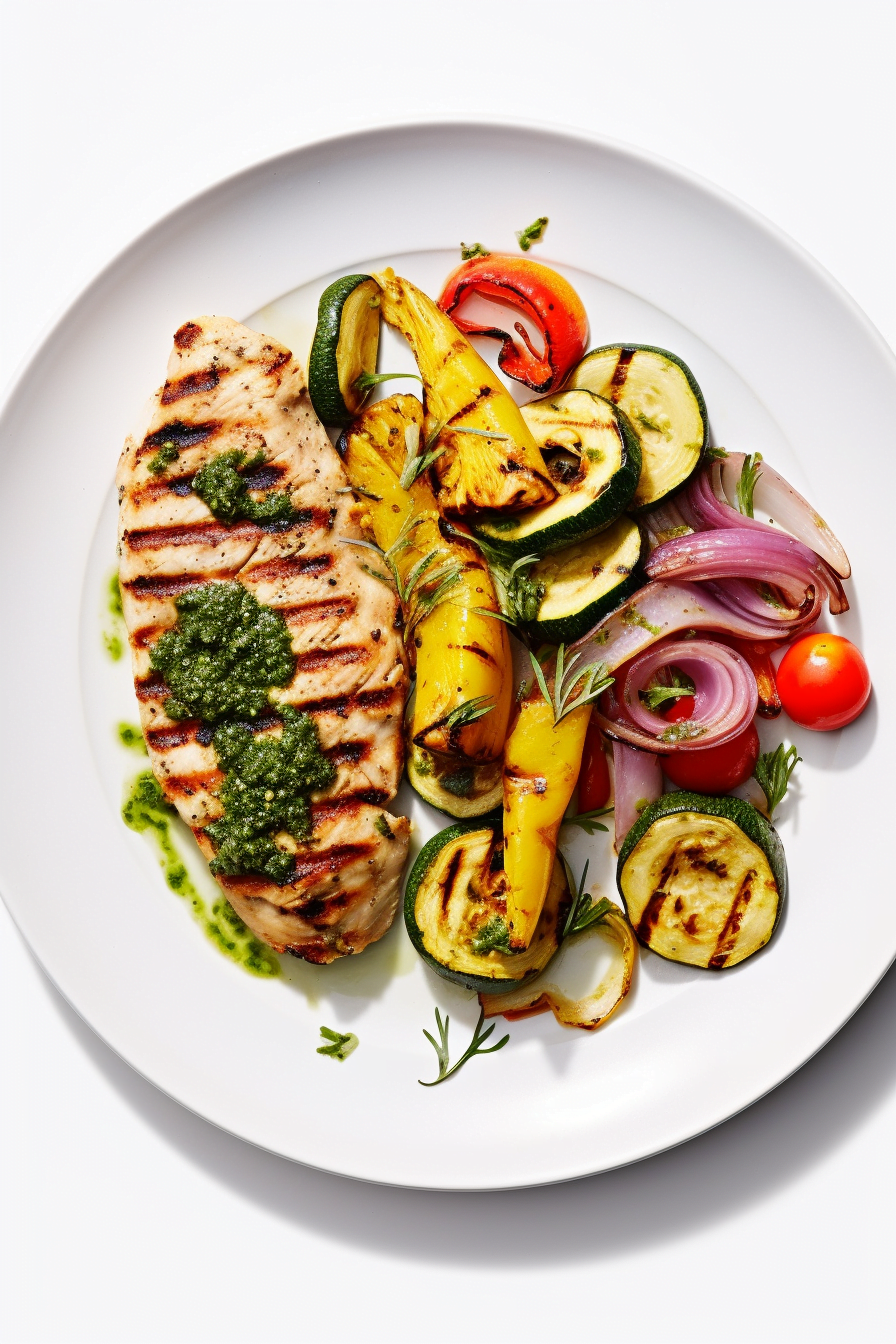 Chimichurri Sauce Preparation