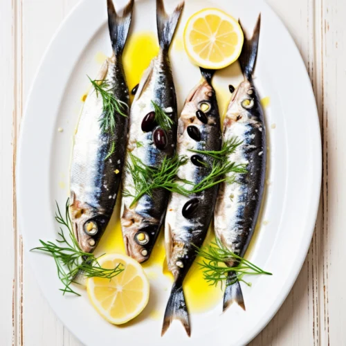 Grilled Sardines with Tapenade and Lemon_001