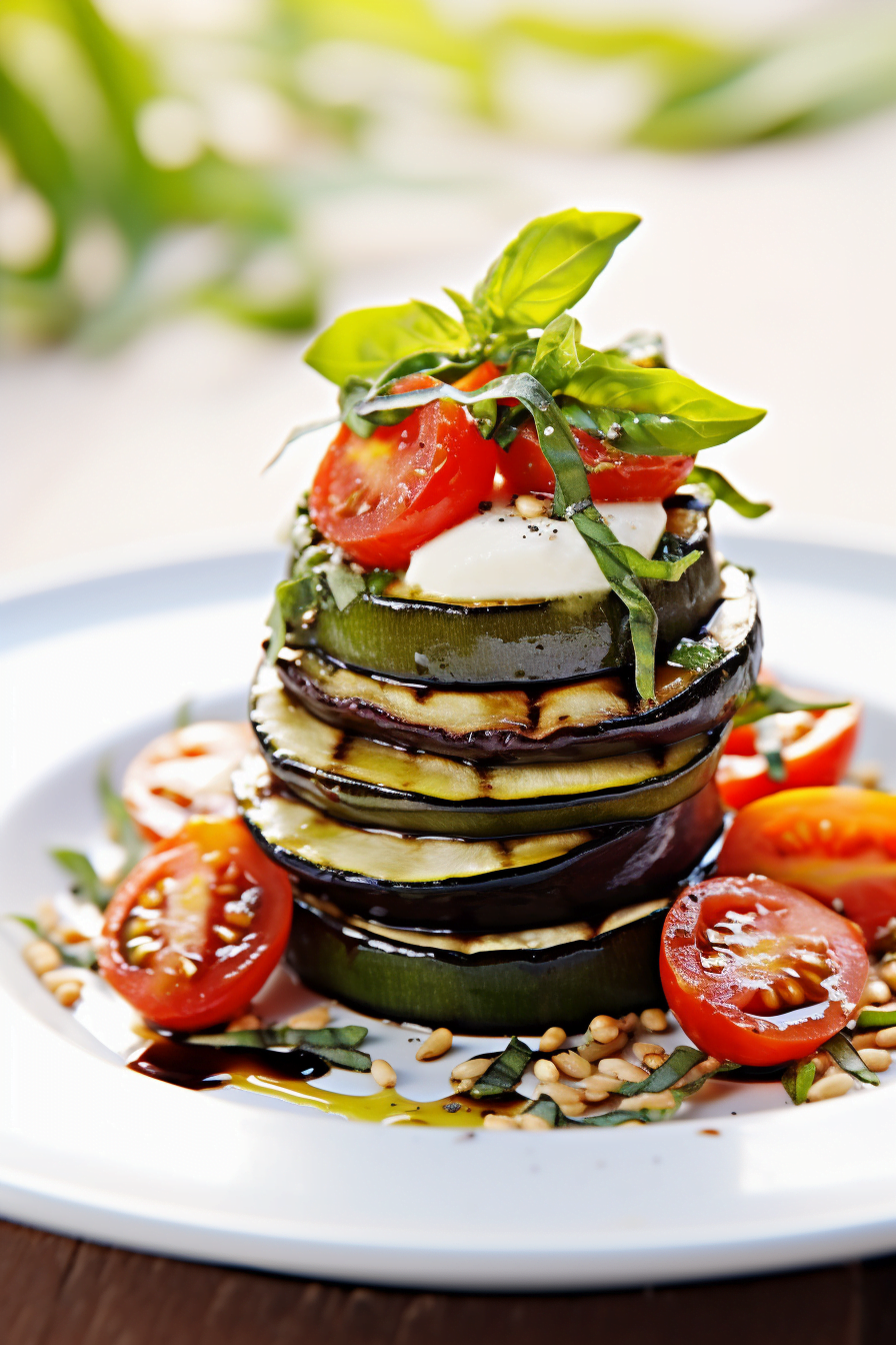 Slicing Zucchini and Eggplant for Grilling