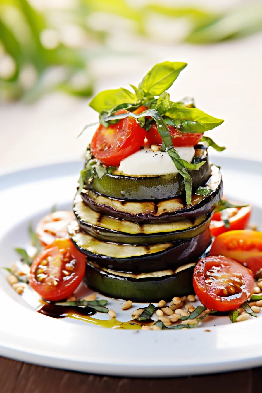 Slicing Zucchini and Eggplant for Grilling