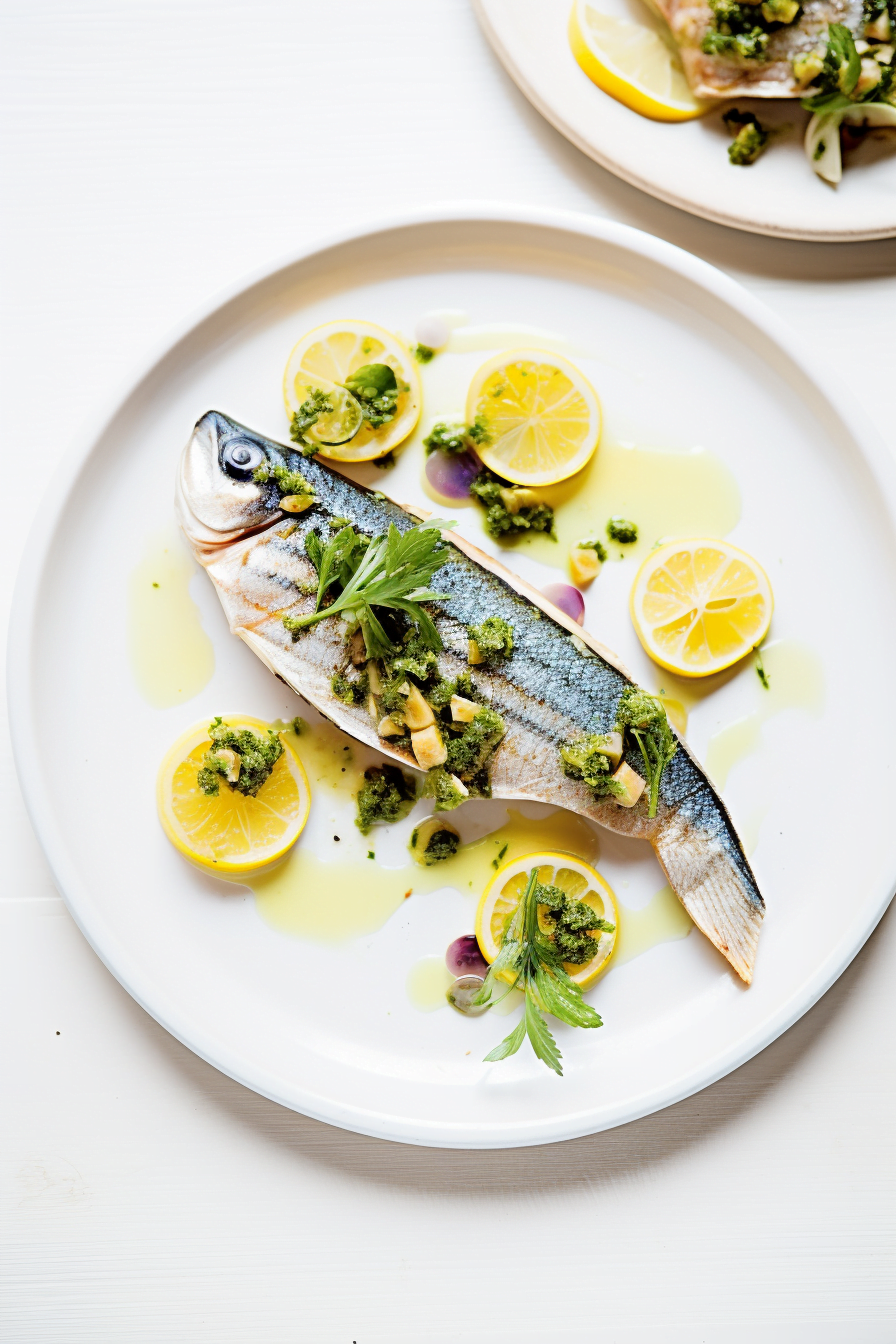 Grilled Mackerel with Salsa Verde Cooking Mediterranean
