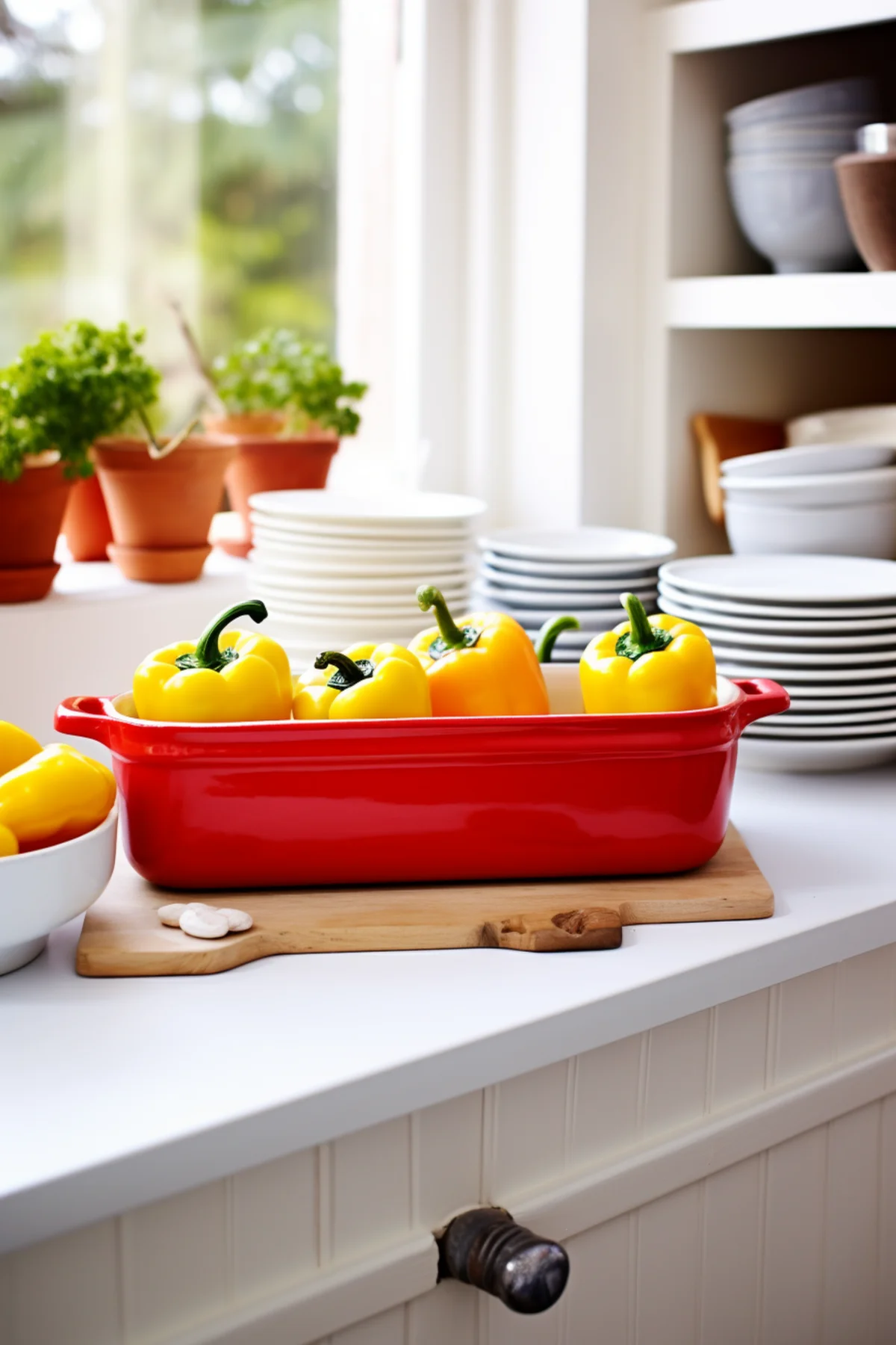 Izmir-Style Stuffed Peppers with Pine Nuts and Currants_001