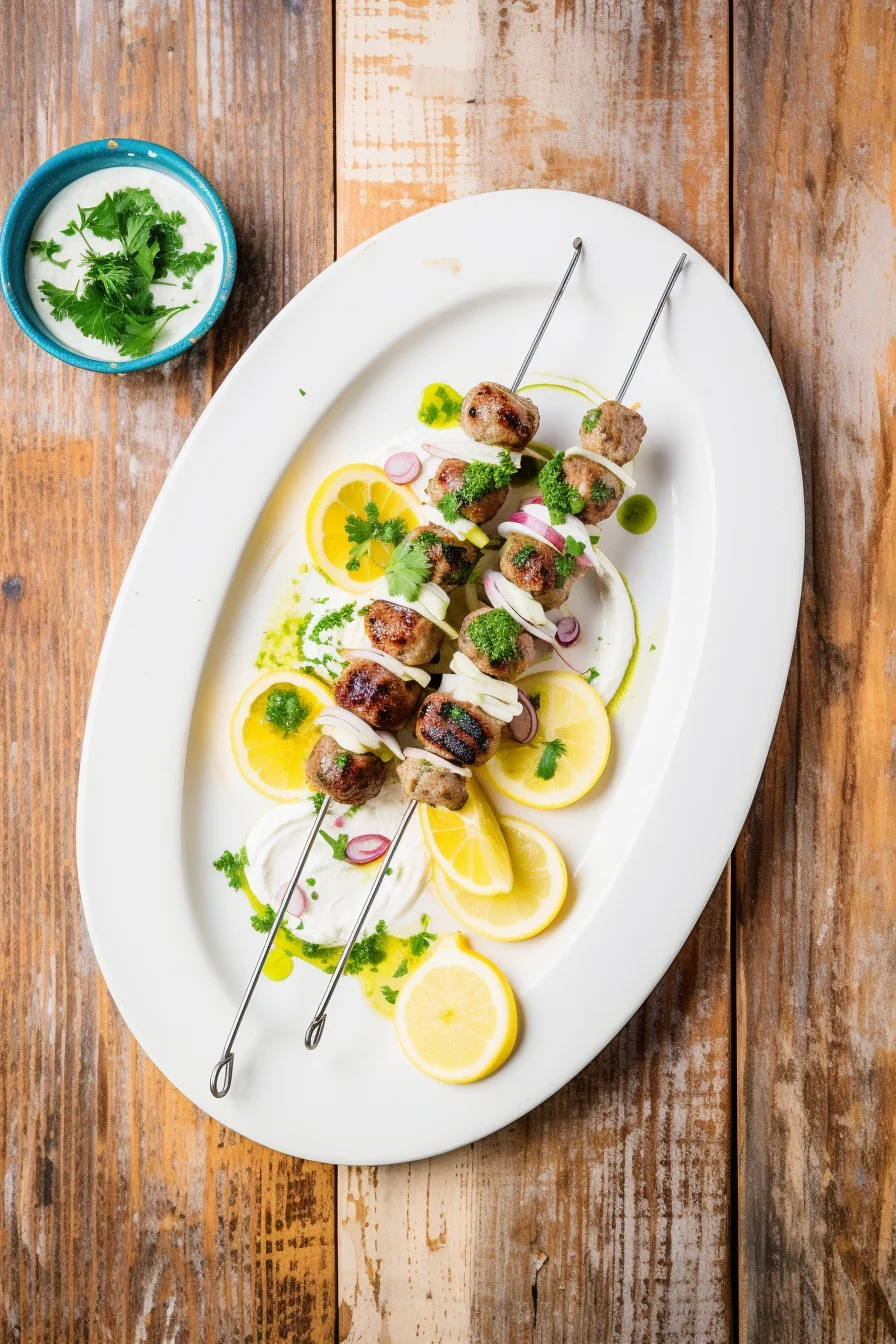 Ingredients for Lebanese Grilled Kafta