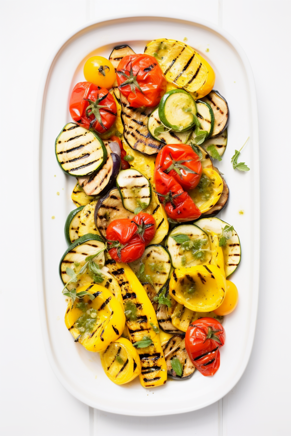 Lemon and Herb Marinated Grilled Vegetables_001