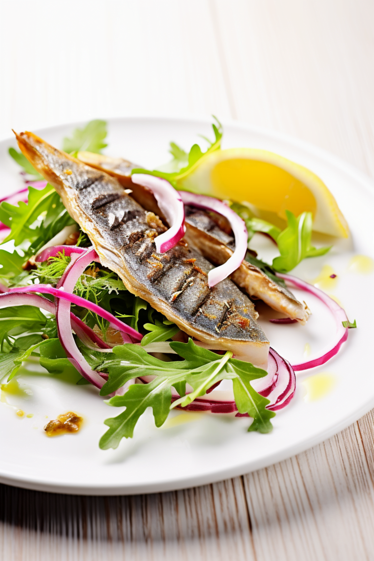 Marmara Grilled Mackerel with Fennel Salad_001