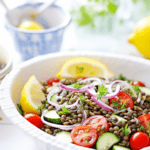 Mediterranean Lentil and Herb Salad with Lemon Vinaigrette_001