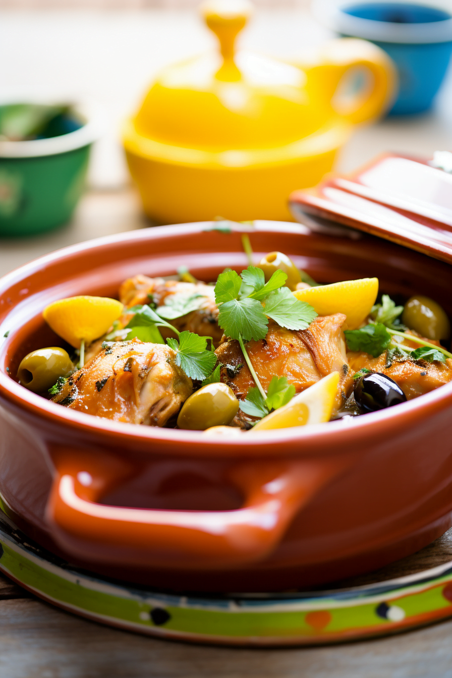 Ingredients for Moroccan Chicken Tagine